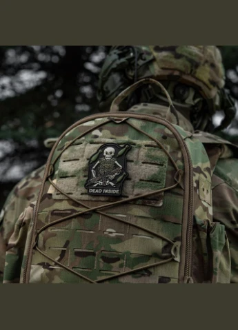 Нашивка Dead Inside Black/Olive M-TAC (324765887)