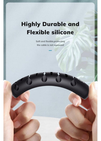 Кабельный органайзер клипса-держатель на 5 проводов 1 шт TOPK (358934997)