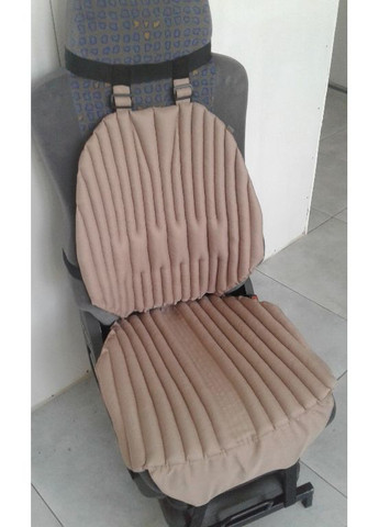 Ергономічна біо накидка – чохол EKKOSEAT на крісла легкових та вантажних автомобілів. Бежева. Сіра. AV-12G-303 Ekko Seat (353718719)