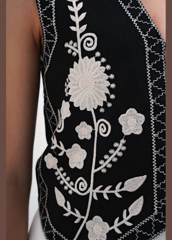 Жилет с вышивкой на пуговицах ESQ (319322785)