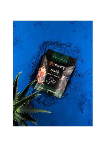 Хрустящие лакомства для здоровья костей и суставов собак, кролик и черноплодная рябина, 200 г (*) Savory (322591461)