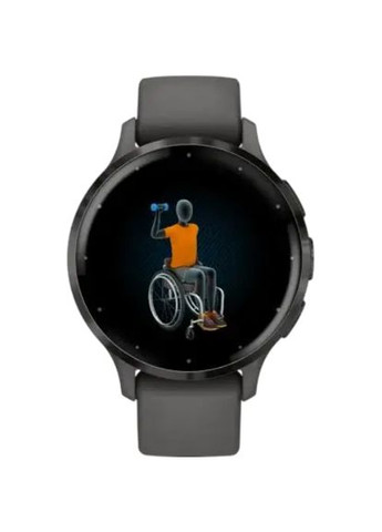 Смарт-часы Venu 3S Gray St.Steel Bezel Pebble Gray Case and Sil Band (010-02785-00) Garmin (322877211)