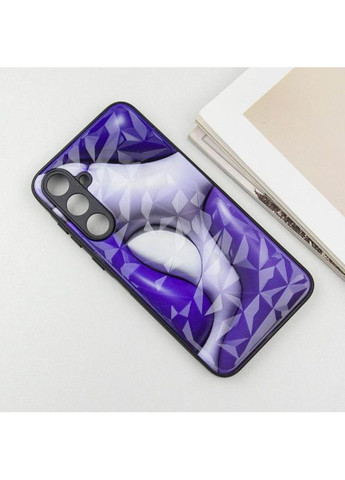 Чохол TPU+PC Prisma BubbleGum для Samsung Galaxy A56 5G 3D Пурпуровий Epik (373255516)