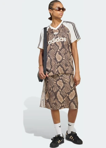 Джерси SNAKE PRINT SATIN adidas - (398331832)