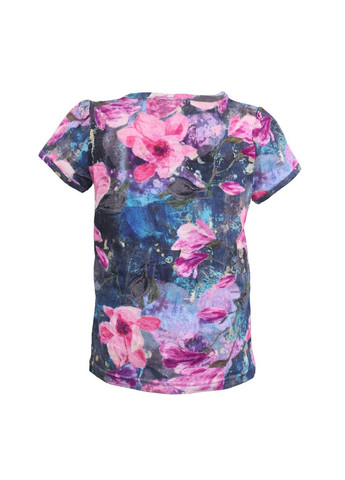 Лиловая футболка jadena, р.152, лиловый с принтом Huppa 73010000-94453-152