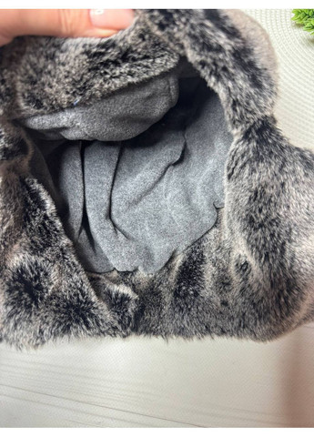 Шапка плащевка+флиз уни. Серый 145611 RASTER Модняшки (369180539)