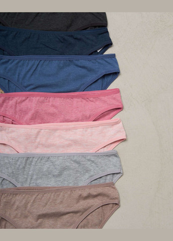 Набір жіночих базових трусиків тижневок - 7 шт Nicoletta (340277088)