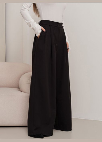 Трендовые брюки палаццо с защипами No Brand (292711186)