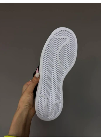 КРОССОВКИ ЖЕНСКИЕ ADIDAS CAMPUS BLACK/PI/ WHITE АДИДАС КАМПУС БЕЛЫЕ No Brand белые демисезоны (391051146)