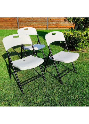 Складной стул 46х52х79см Белый SW-00001609 love-shopping Sticker Wall (356672601)