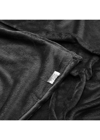 Плед Flannel 200х220см, 100% полиэстер, (m458188) Ardesto Flannel 200х220см, 100 поліестер, чорний (366568011)