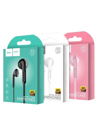 Навушники Rhyme sound earphones with microphone (6957531079774) Hoco M39 (373426301)