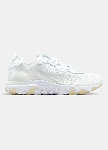 Белые демисезонные кроссовки мужские nike react vision white | найк реакт визион белые No Brand