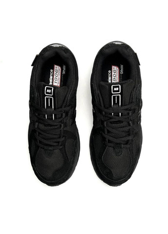 Чорні Осінні кросівки чоловічі new balance black No Brand 1906R New All