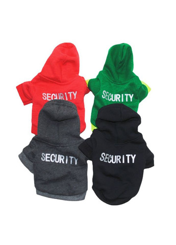 Тонкий худі для котів Pet Style "Security" Червона M No Brand - (323237619)
