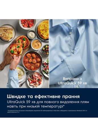 Стиральная машина фронтальная, 10кг, 1400, A, 66см, дисплей, пара, инвертор, серебристый темный Electrolux (370617721)