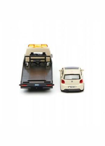 Ігровий Набір Автоперевізник З Автомоделлю Vw Polo Gti Mark 5 Bburago (290705903)