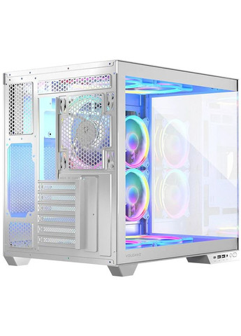 Корпус VOLCANO PANORAMA APEX ARGB 5F MIDI White (AT-PANORAMA-5F-ARGB-20-00) Modecom (326033204)