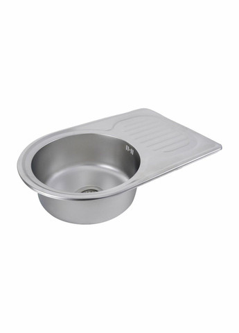 Кухонная мойка из нержавеющей стали САТИН 6745 (0,8/180 мм) Valeso (342071889)