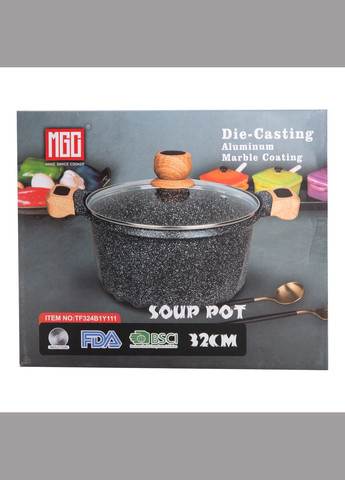 Каструля алюмінієва 11 л з антипригарним покриттям, MGC (328604201)