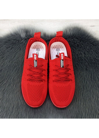 Кроссовки женские текстильные Gipanis красные лето (294050574)