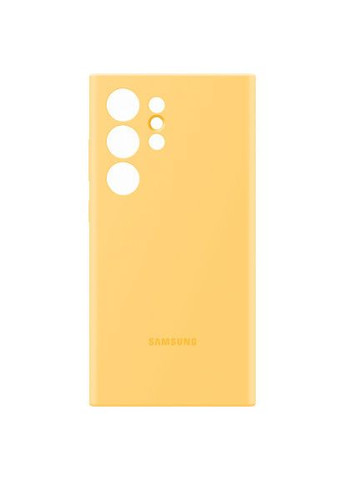 Чехол для мобильного телефона (EFPS928TYEGWW) Samsung s24 ultra silicone case yellow (279327505)