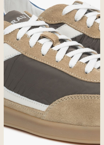 Коричневые кеды низкие, цвет коричневый Frau