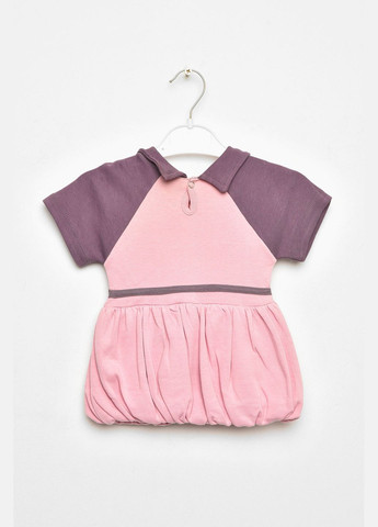 Пудровое платье детское для девочки пудрового цвета Let's Shop (334100647)