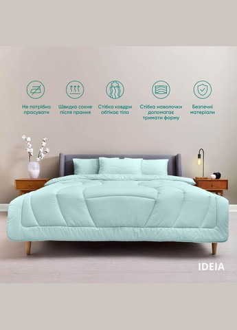 Набор постельного белья OASIS TM полуторный с одеялом 140х210 см, наволочка 50х70 см и простыня IDEIA (334726628)