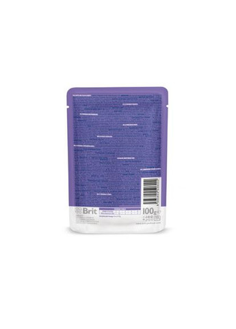 Набір вологих кормів Cat Pouch «Сімейна тарілка» для котів, асорті із 4 смаків, 12 шт х 100 г Brit Premium (322875035)