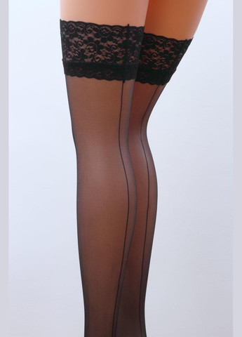 Чулки ST022 5 - XXL nero - Passion (303901942)