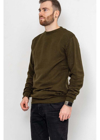 Оливковый (хаки) демисезонный свитер Ager