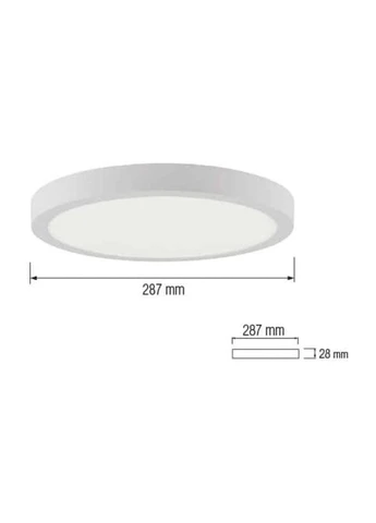 Светодиодный светильник CAROLINE-28 28W 4200К Horoz Electric (387014209)
