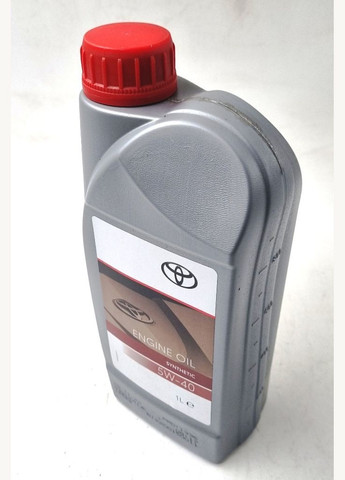 Оригинальная синтетическая моторная смазка Тойота 5W-40 08880-80836 1л Toyota (345737615)