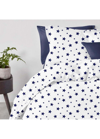 Двоспальний комплект на резинці BIG STARS Ранфорс 180х220 см Cosas (307387253)