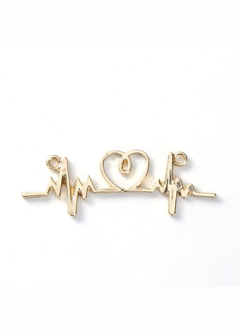 Коннектор Кулон пульс сердце электрокардиограмма 44 мм x 14 мм Finding (351898149)