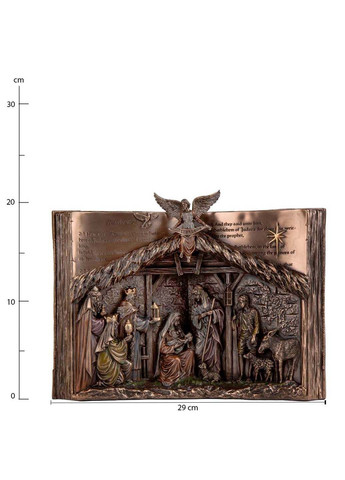 Религиозная статуэтка Библия с бронозым покрытием AL219101 Veronese (278082360)