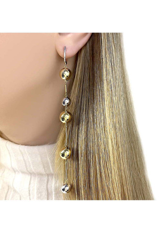 Серебряные серьги без камней (2102335) Silver Breeze (317355719)