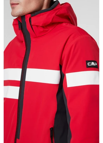 Червона куртка jacket zip hood red 31w0107-c580 CMP