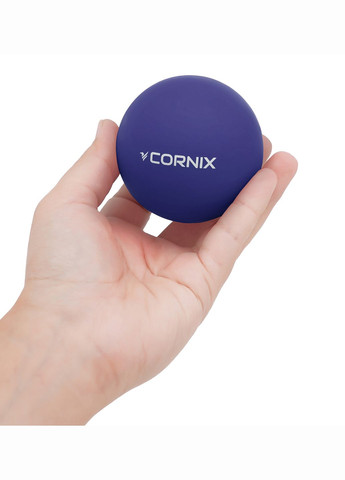 Массажный мяч Lacrosse Ball 6.3 см XR-0229 Navy Blue Cornix (320208063)