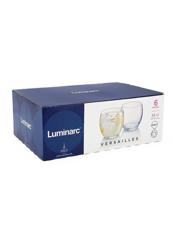 Набір склянок 350 мл (6 шт.) (G1651 VERSAILLES) Luminarc (319815842)