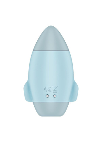 Вакуумний стимулятор з вібрацією Mission Control Blue, 2 незалежні мотори Satisfyer (366876701)