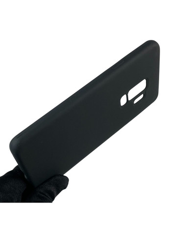 Чехол для Galaxy S9 Plus силиконовый с микрофиброй нескользящий на самсунг с9 плюс черный Samsung (366231869)