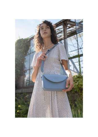 Сумка женская кожаная через плечо Molly голубая The Wings (302009273)