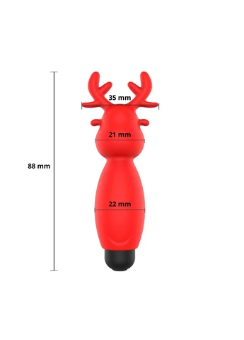 Мини-вибратор Sweet Play Mini Reindeer Vibrator A10 Erospace (400833053)
