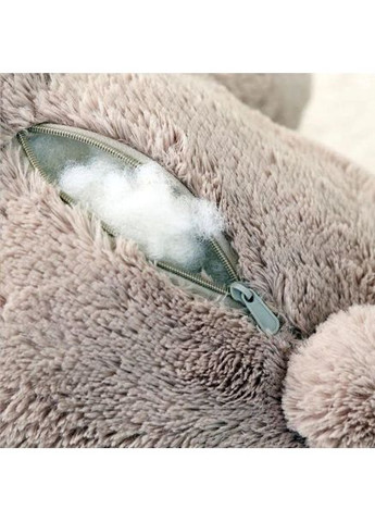 Яскрава гіпоалергенна іграшка-обіймашка Зайчик, М'яка пухнаста іграшка зайчик з вушками і бантиком Fun Cat (361679168)