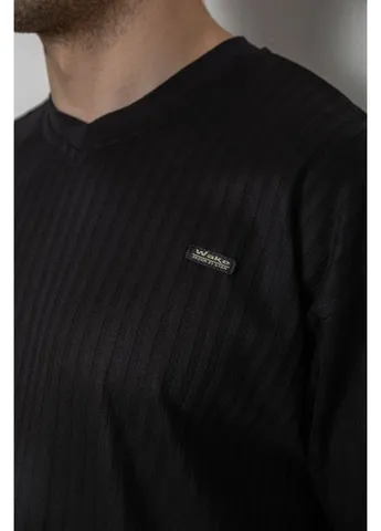 Черная футболка мужская однотонная,, 244r3140 Ager