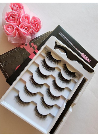 Набор бахаторазовые самоклеящиеся ресницы 6 моделей. Magnetic Lashes (366668564)