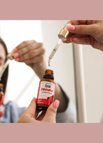 Мікрокапсульоване залізо Ocean Microfer Drop, 30 мл для щоденних потреб дітей у залізі Orzax (322294919)