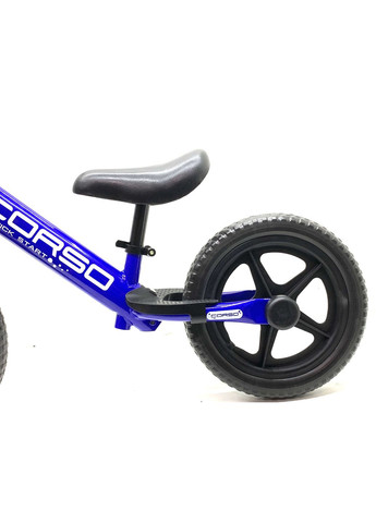 Велобіг SPRINT сталева рама колеса 12 дюймів підставка для ніг Синій (JR-96033) Corso (301421165)